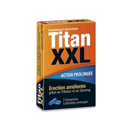 Titan XXL 2 comprimés - stimulant sexuel