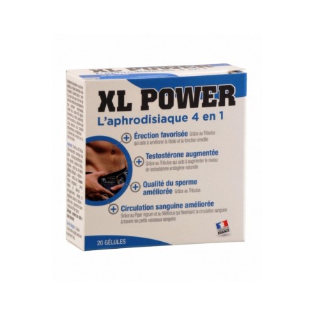 XL Power 20 gélules - Aphrodisiaque