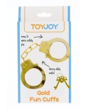 Menottes métal dorées - Toy Joy