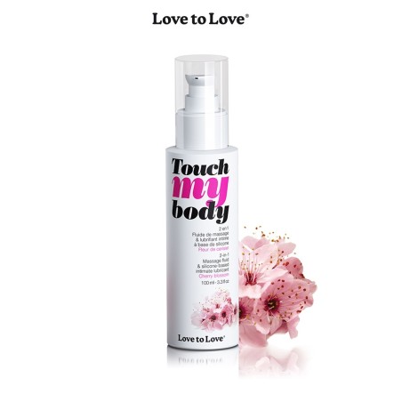Fluide massage  lubrifiant - cerisier