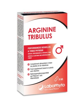 Booster de libido Arginine Tribulus 60 gélules