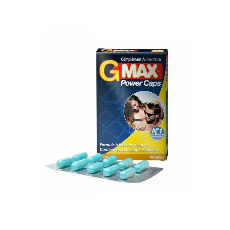 G-Max Power Caps Homme 10 gélules