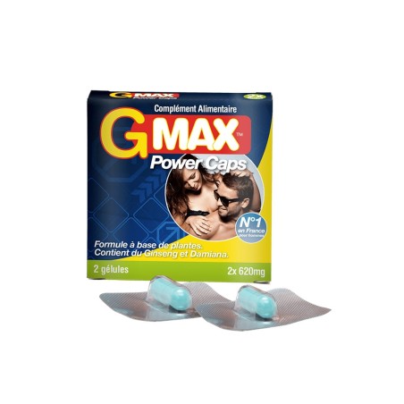 G-Max Power Caps Homme 2 gélules