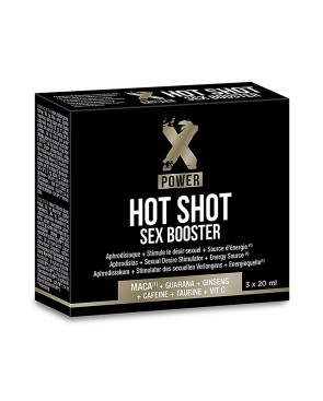 Hot Shot Sex Booster 3 x 20 ml - XPOWER