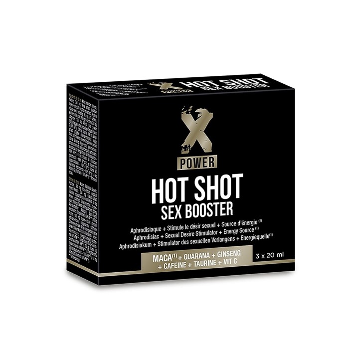 Hot Shot Sex Booster 3 x 20 ml - XPOWER