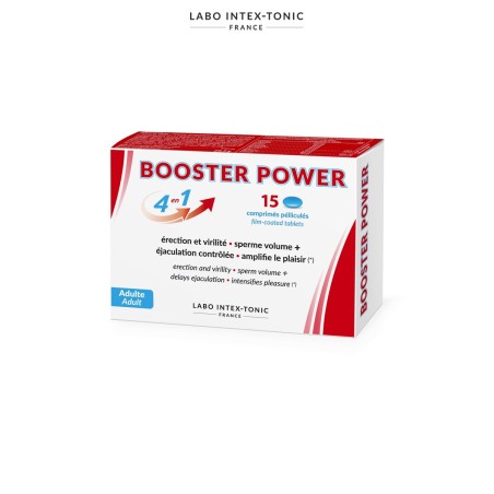 Aphrodisiaque masculin Booster Power 15 comprimés