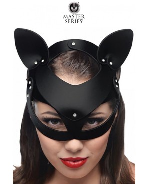 Masque de chat en cuir Bad Kitten