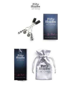 Bijoux de seins réglables - Fifty Shades Of Grey