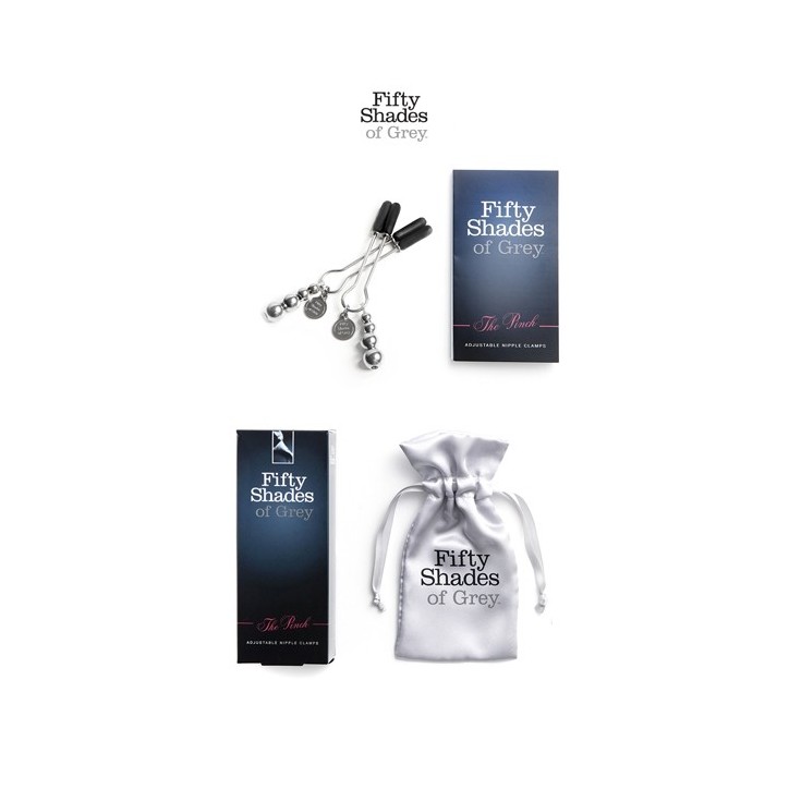 Bijoux de seins réglables - Fifty Shades Of Grey