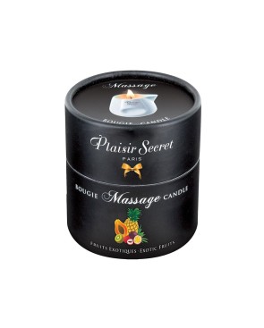 Bougie de massage gourmande fruits exotiques