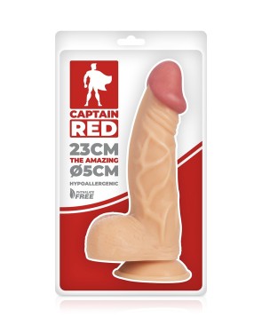 Gode Amazing 23 x 5 cm - Captain Red