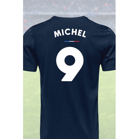 Tee shirt joueur 9 Jacquie  Michel