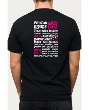 Tee shirt Fesse-Tival Jacquie  Michel